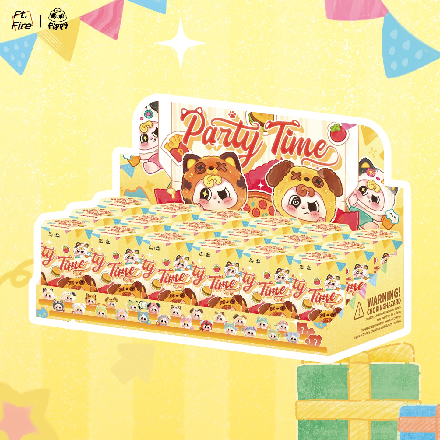Ft.Fire Pippy Party Time Decorative Series Mini Blind Box