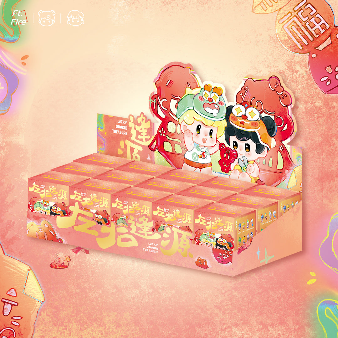 Ft.Fire ZOZO&YOYO - Lucky Double Treasure Series Mini Blind Box