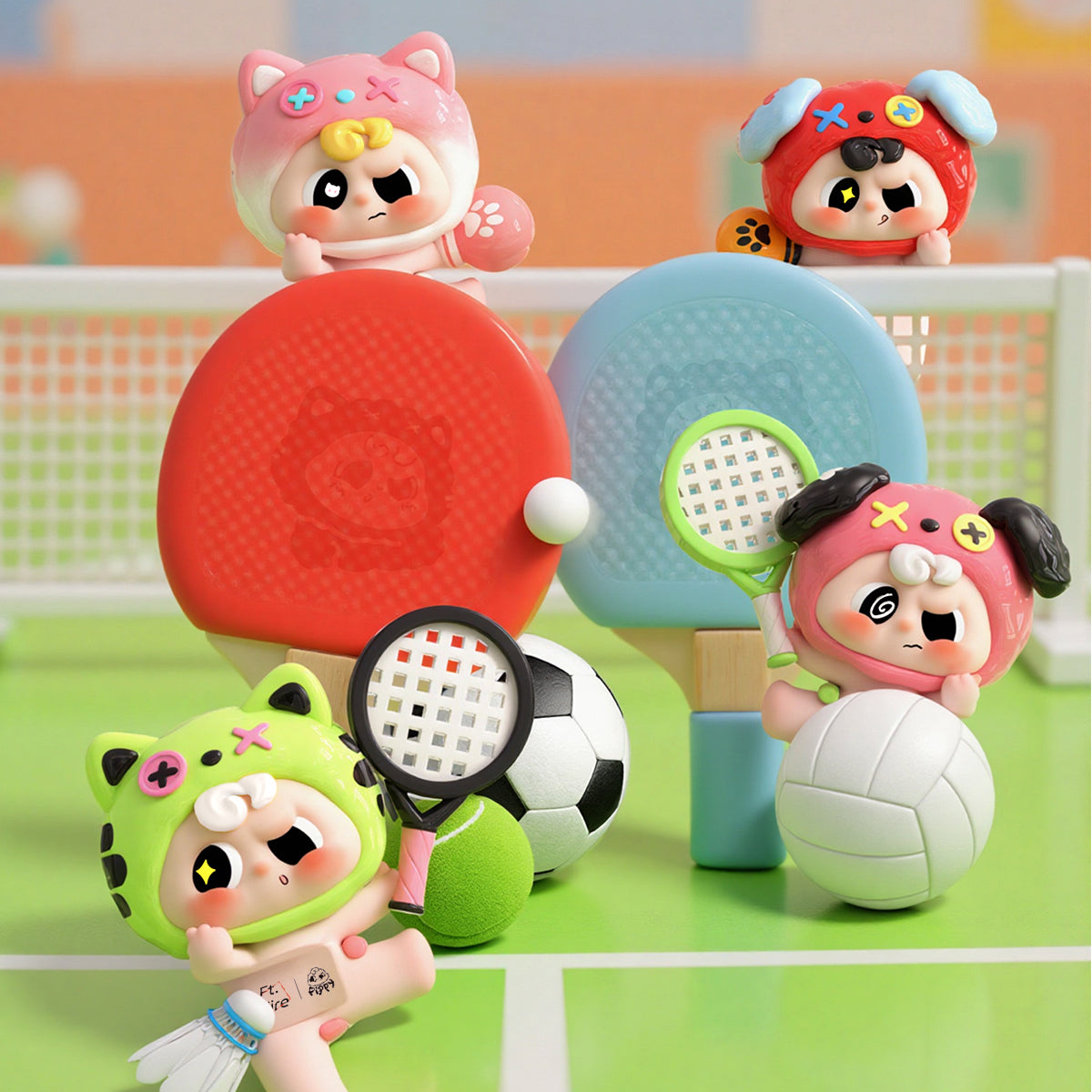 Ft.Fire Pippy Party Time  Decorative Series Mini Blind Box