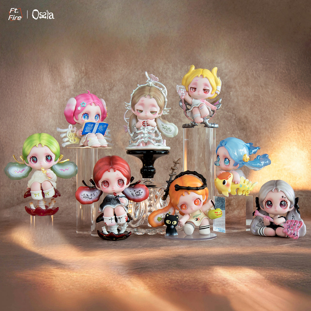 Ft.Fire Ossia Feel The World Seires Blind Box