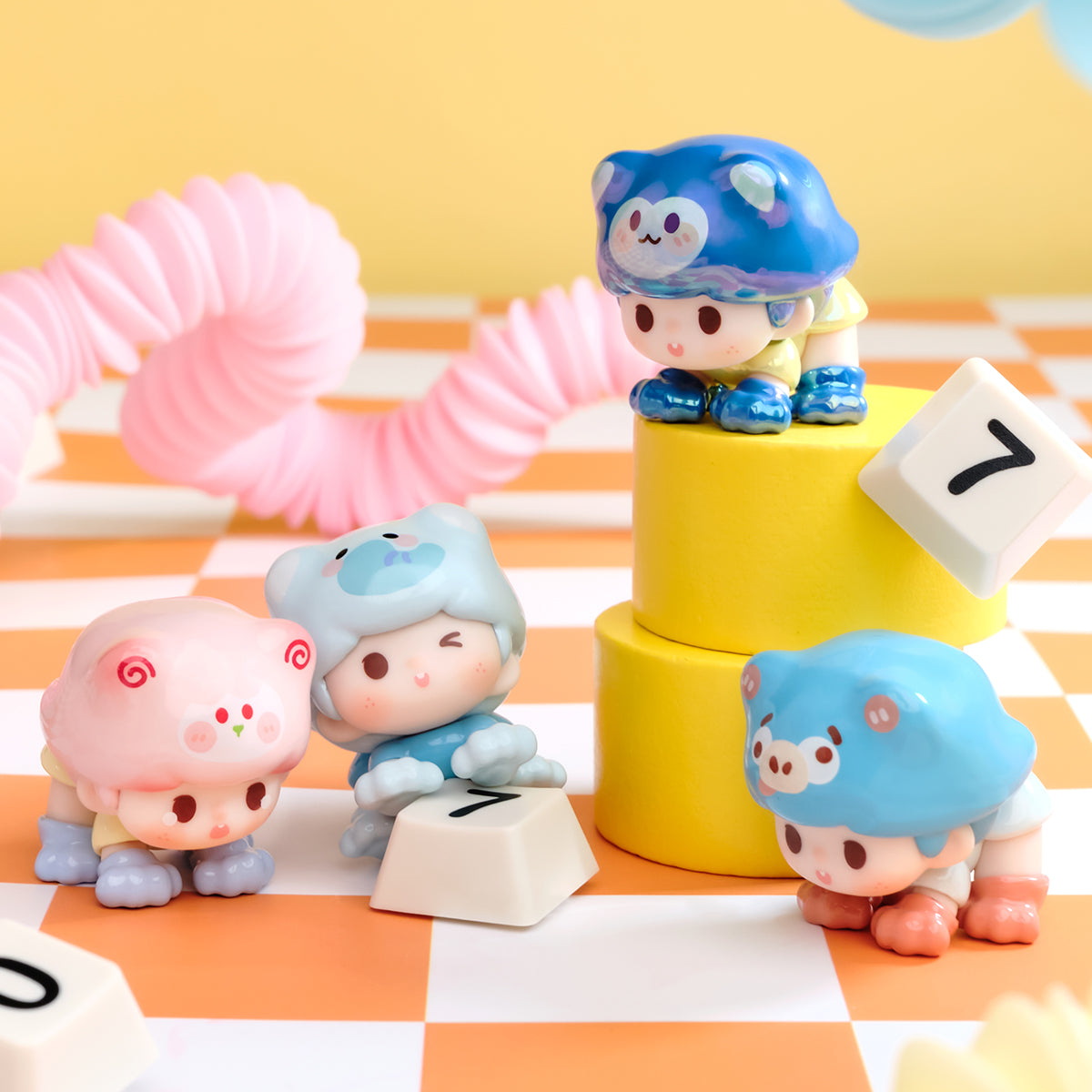 Ft.Fire YOYO-Forest Animal Chess Series Cute Granules