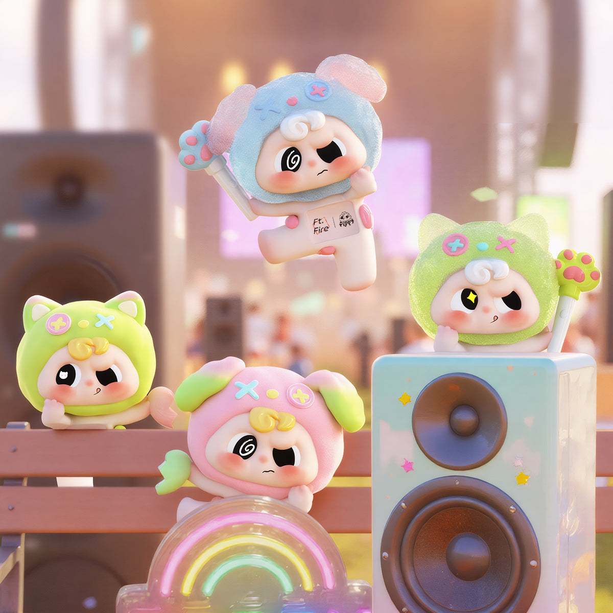 Ft.Fire Pippy Party Time  Decorative Series Mini Blind Box