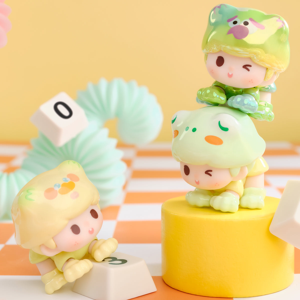 Ft.Fire YOYO-Forest Animal Chess Series Cute Granules