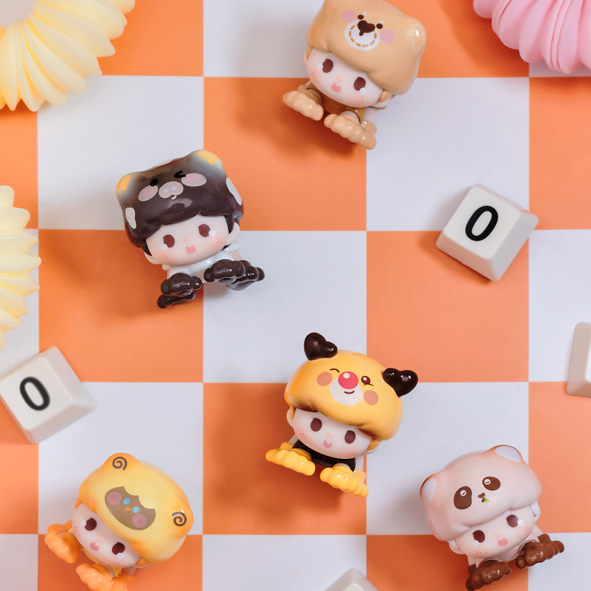 Ft.Fire YOYO-Forest Animal Chess Series Cute Granules