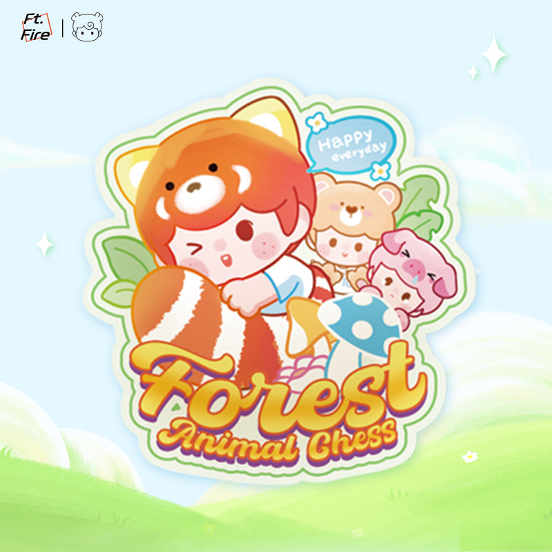 Ft.Fire YOYO-Forest Animal Chess Series Cute Granules