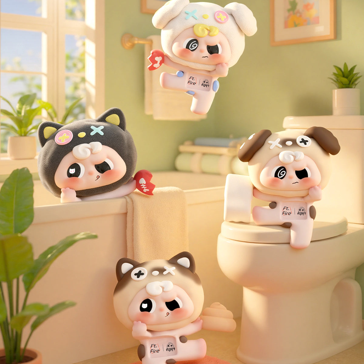 Ft.Fire Pippy Party Time  Decorative Series Mini Blind Box