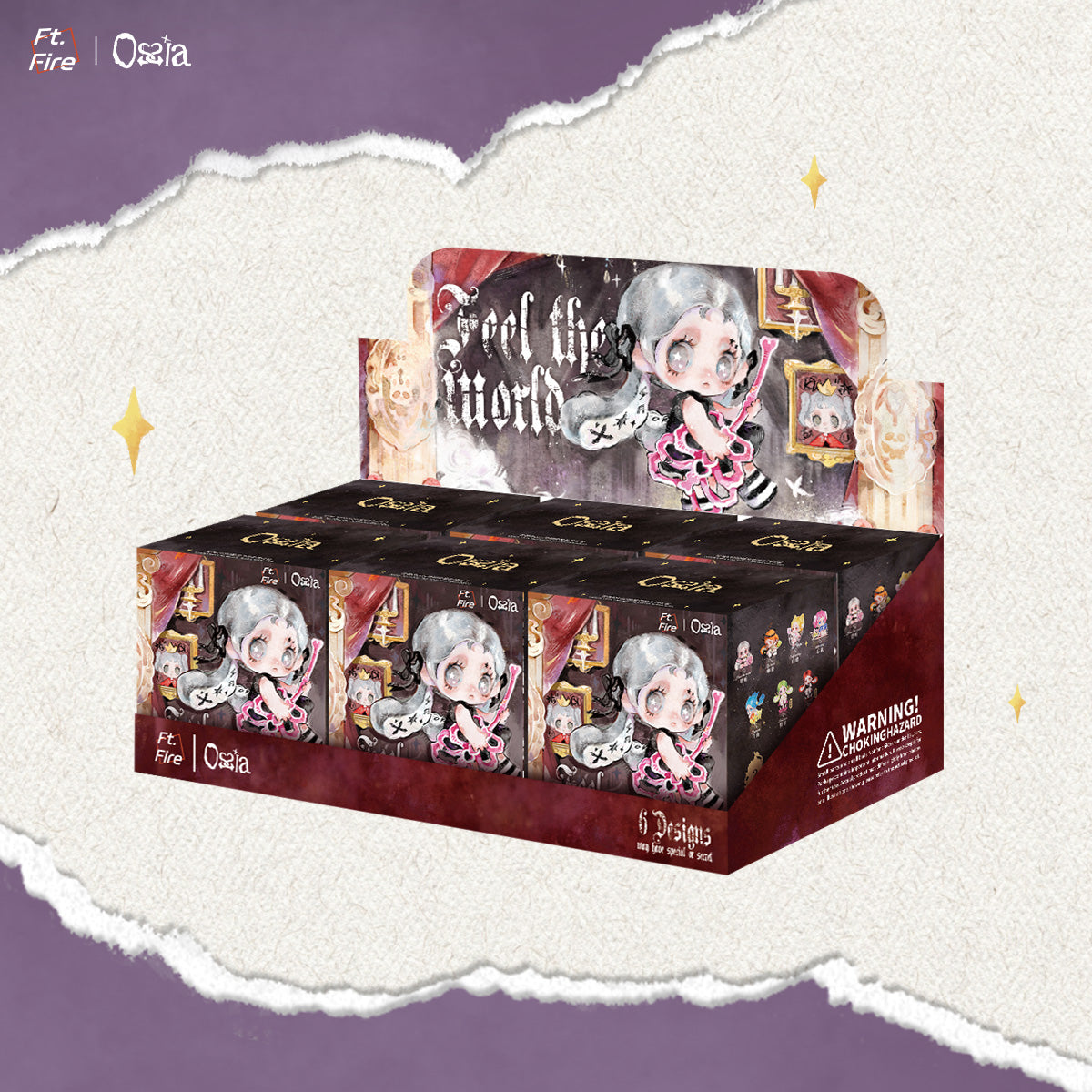 Ft.Fire Ossia Feel The World Seires Blind Box