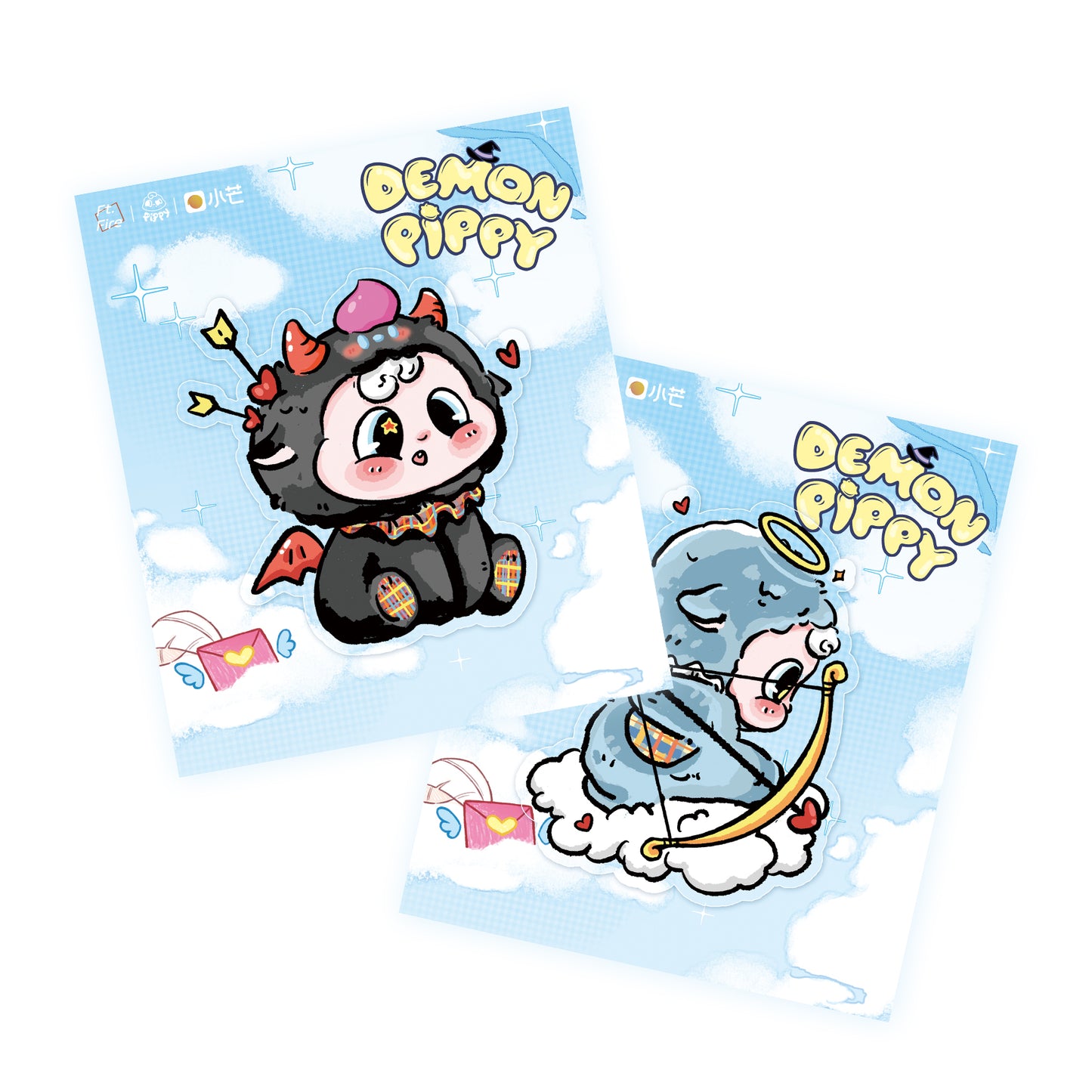 Pippy Jelly Sticker&Keychain （Free for purchase any  full set about Pippy series）