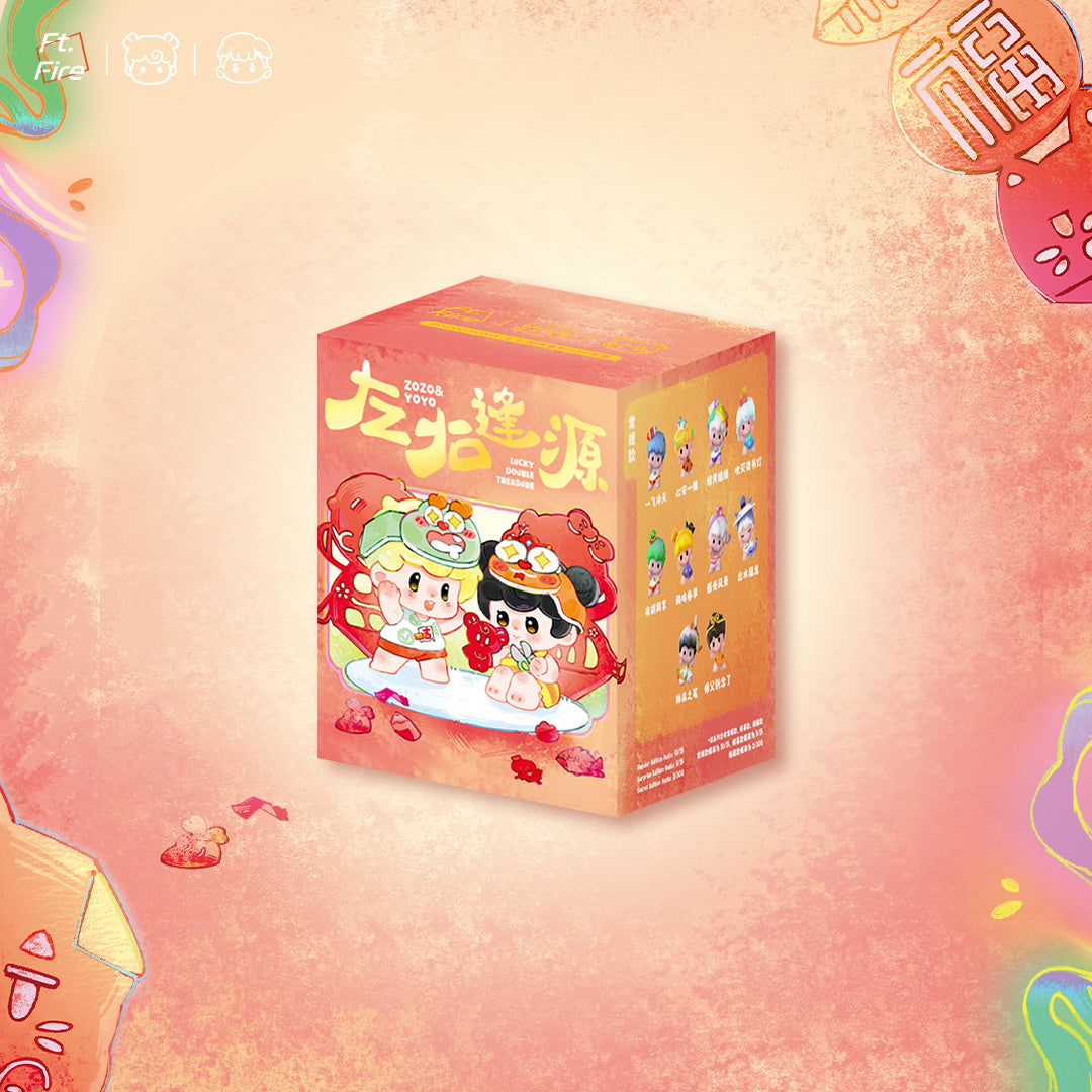 Ft.Fire ZOZO&YOYO - Lucky Double Treasure Series Mini Blind Box